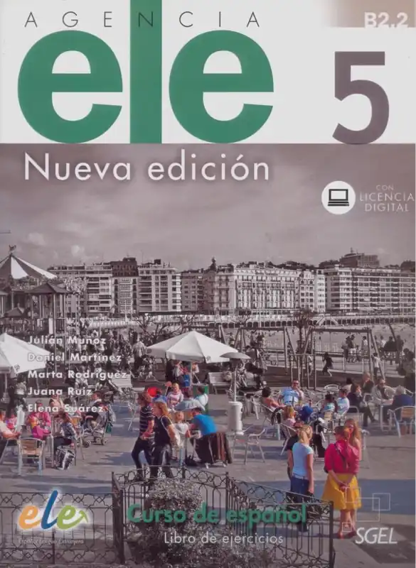 Alacsony ár Agencia ELE 5 Curso de espanol - Libro de ejercicios + licencia digital (B2.2) - Nueva edición (2020)