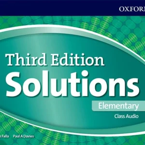 Vedd meg online Solutions 3rd Edition Elementary Class Audio CDs (2017)
